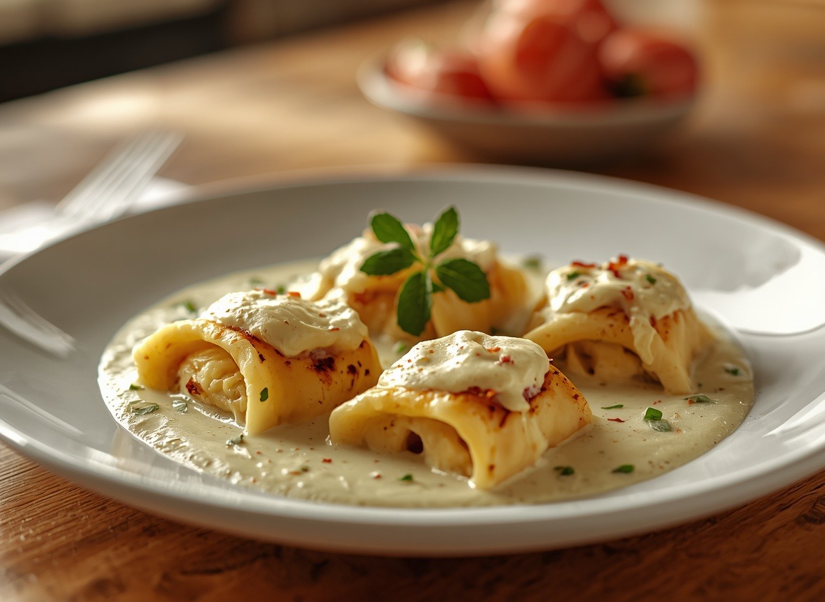 Chicken Tortelloni Alfredo