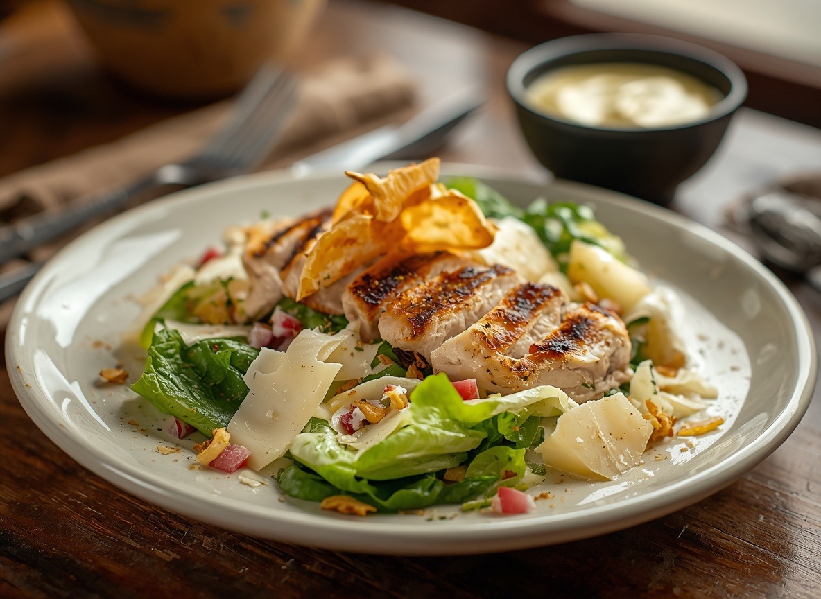 Grilled Chicken Caesar Salad
