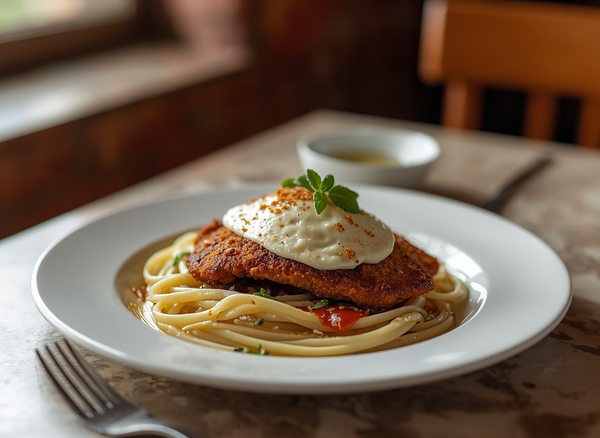 Lunch — Chicken Parmigiana (Entrée)